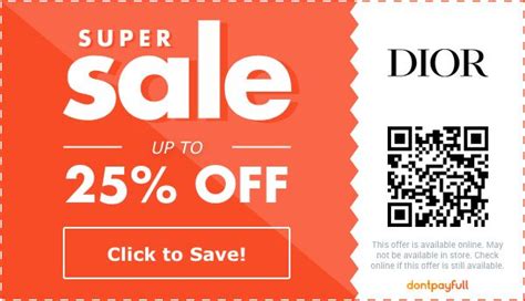 dior coupons 2021|Dior coupon codes.